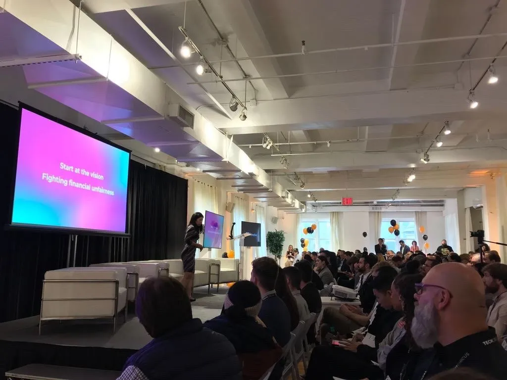 Spoke at FinTech Design Summit